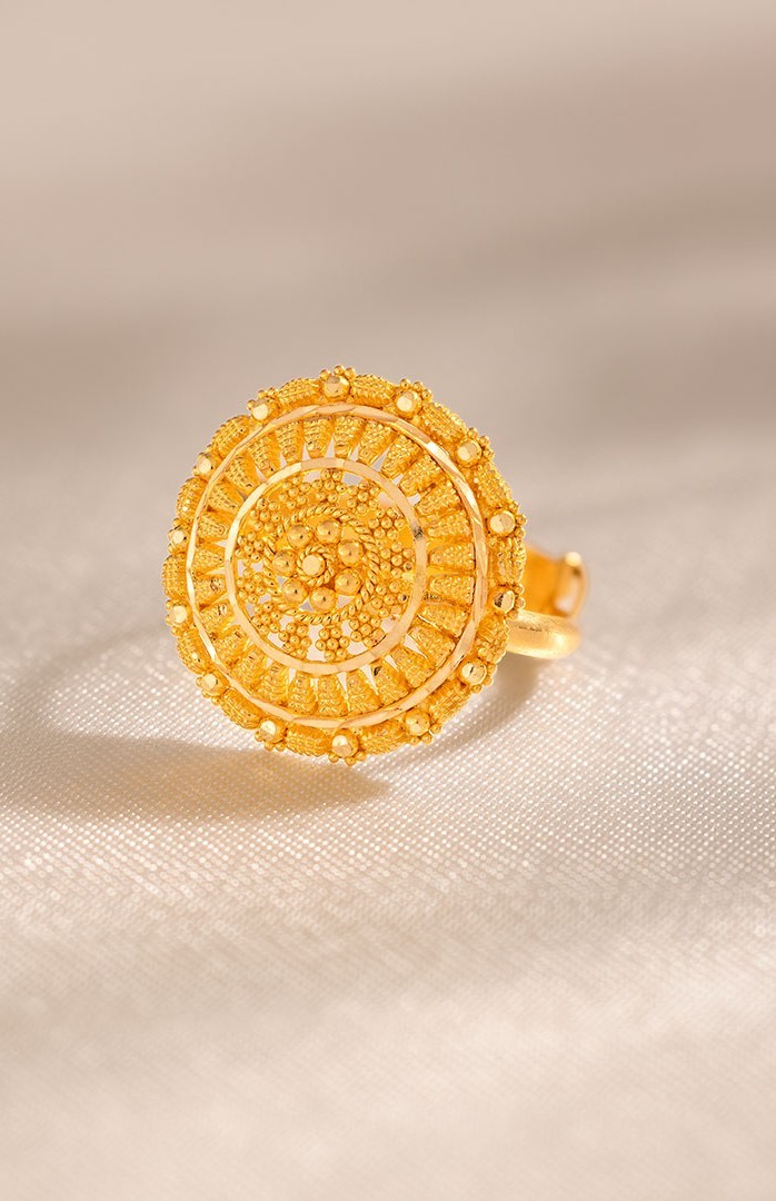 Designer Gold Earrings